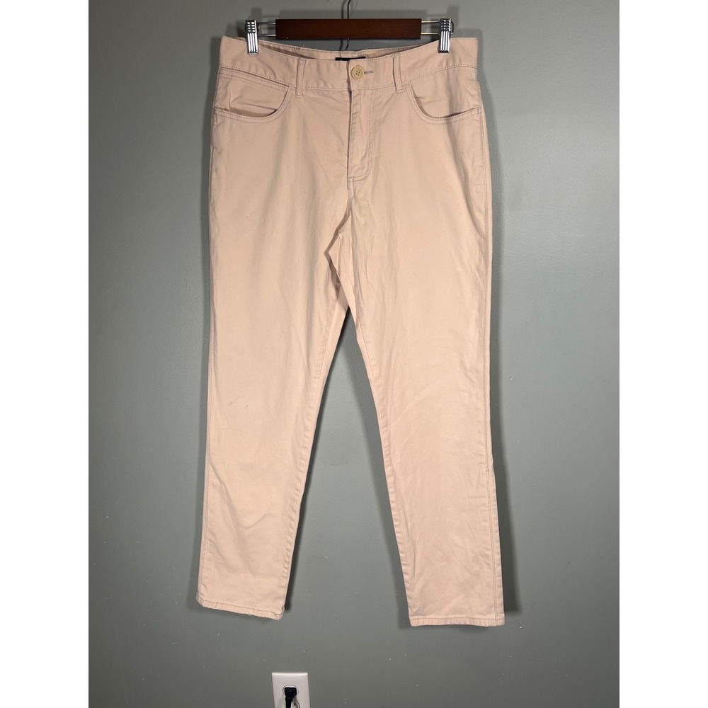 Johnnie-O Pants Mens 32X32 Khaki Chino West Coast Prep 5-Pocket Golf